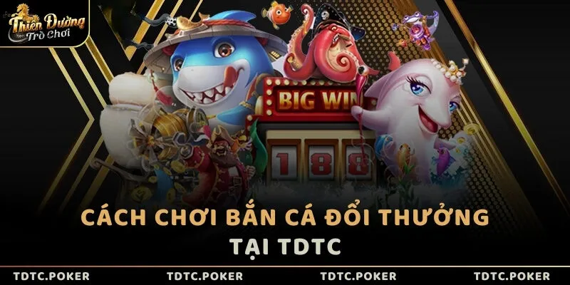 Cách chơi Bắn cá đổi thưởng tại TDTC