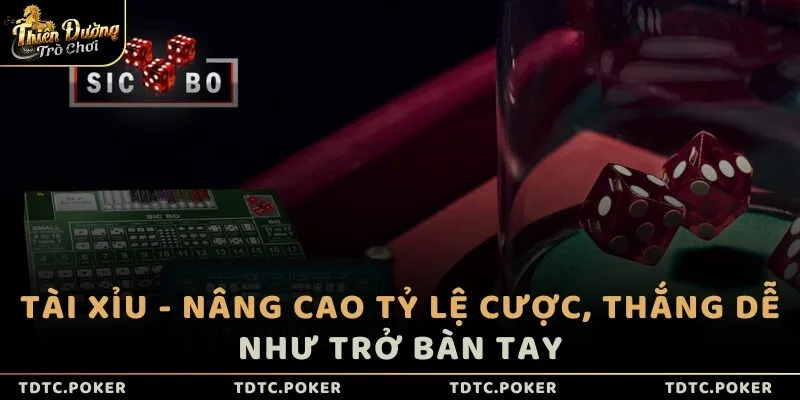Tài Xỉu - Nâng cao tỷ lệ cược, thắng dễ như trở bàn tay