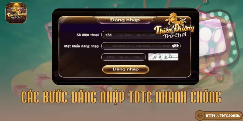Đăng nhập TDTC